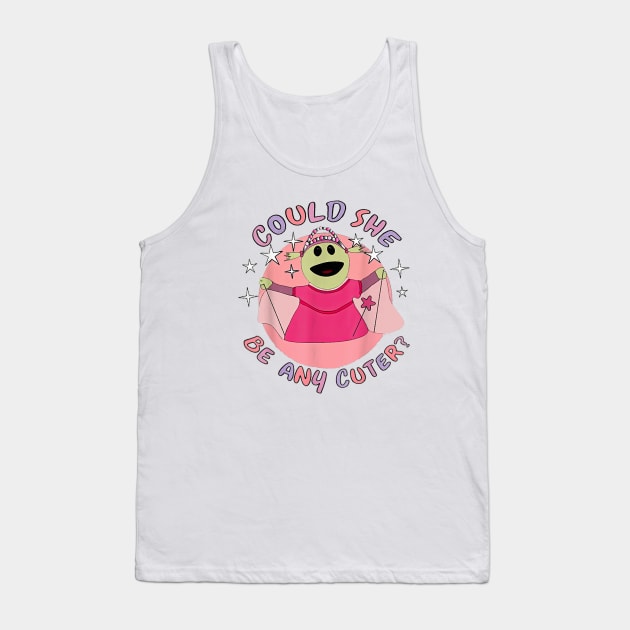 Could She Be Any Cute Tank Top by Steven brown